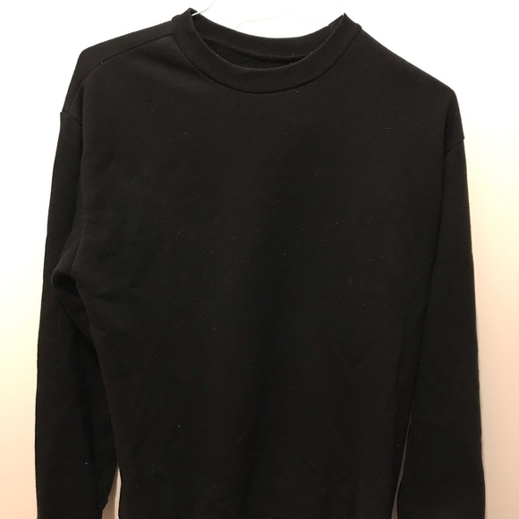 Black Sweatshirt / Crewneck - Picture 1 of 4